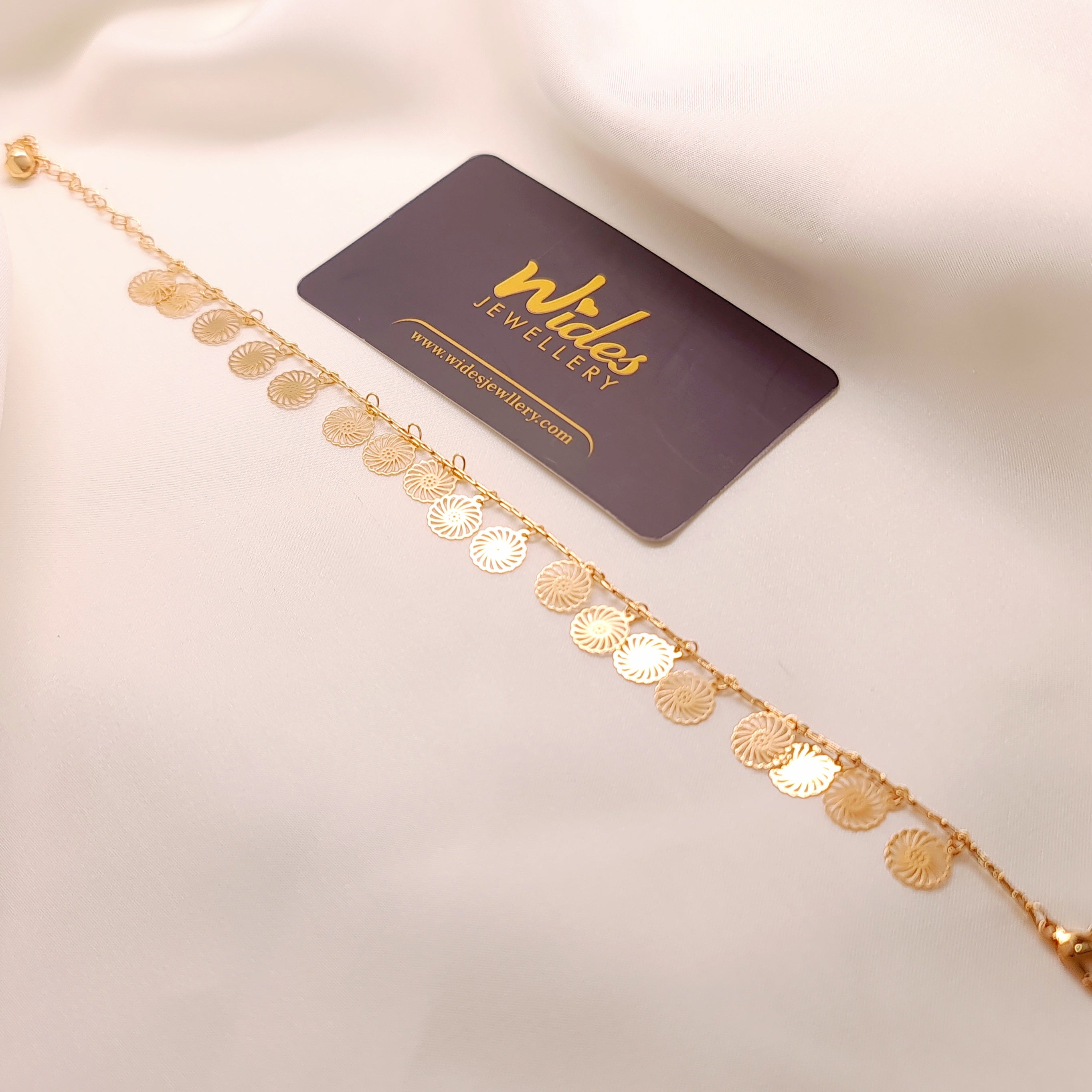 Woven Disc Payal/Anklet for Girls/Women