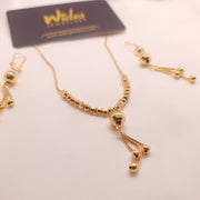 Stylish Gold-Plated Locket Set for Girls/Women