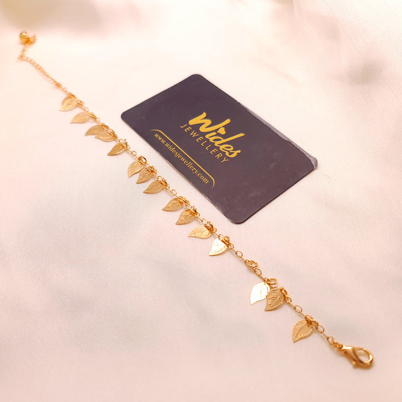 Dazzling Gold-Plated Anklet/Payal for Girls/Women