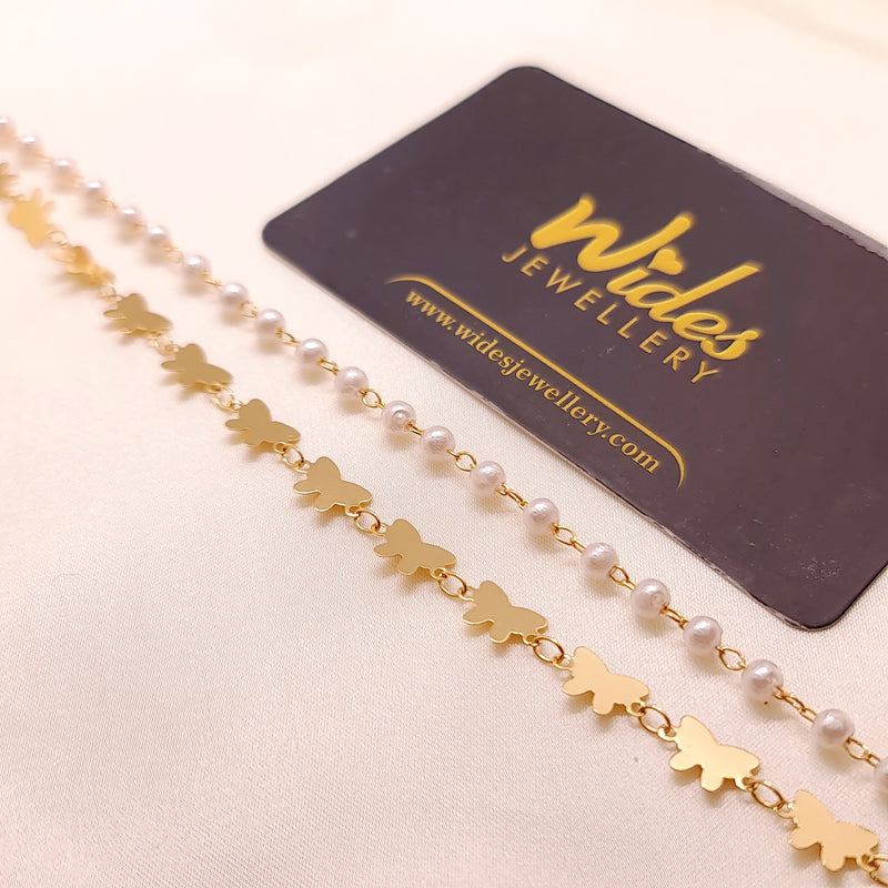 Radiant Gold-Plated Anklet/Payal for Girls/Women