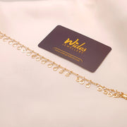 Delicate Pearl Circle Anklet for GIrls/Women