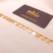 Floral Disc Anklet/Payal for Girls/Women