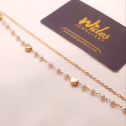 Two-Layered Beaded Payal/Anklet for Girls/Women