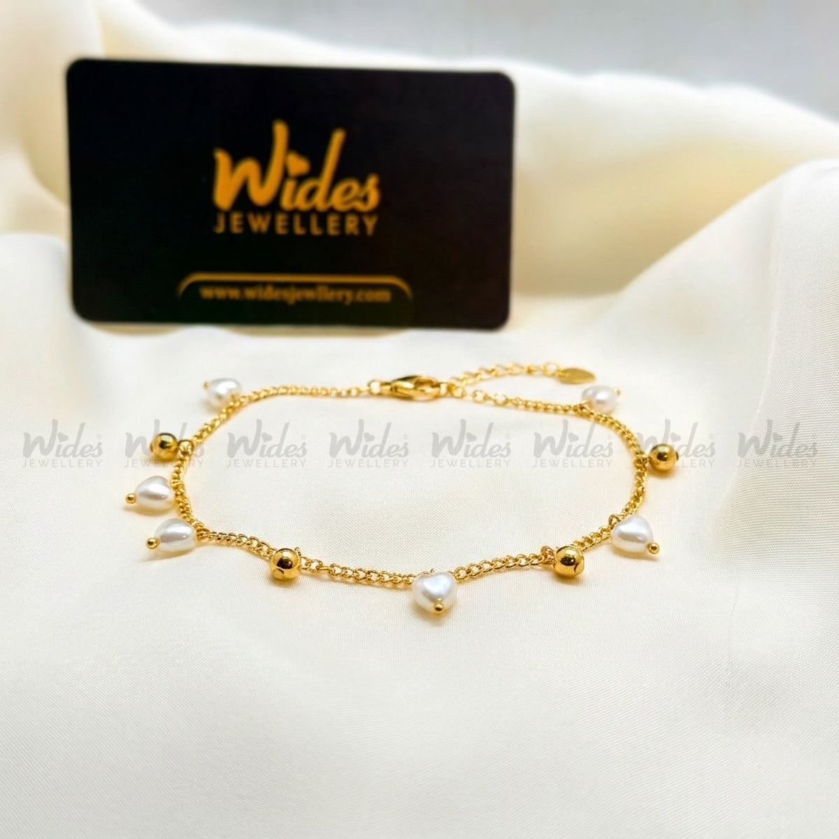 Sweetheart Pearl Anklet/Payal for Girls/Women