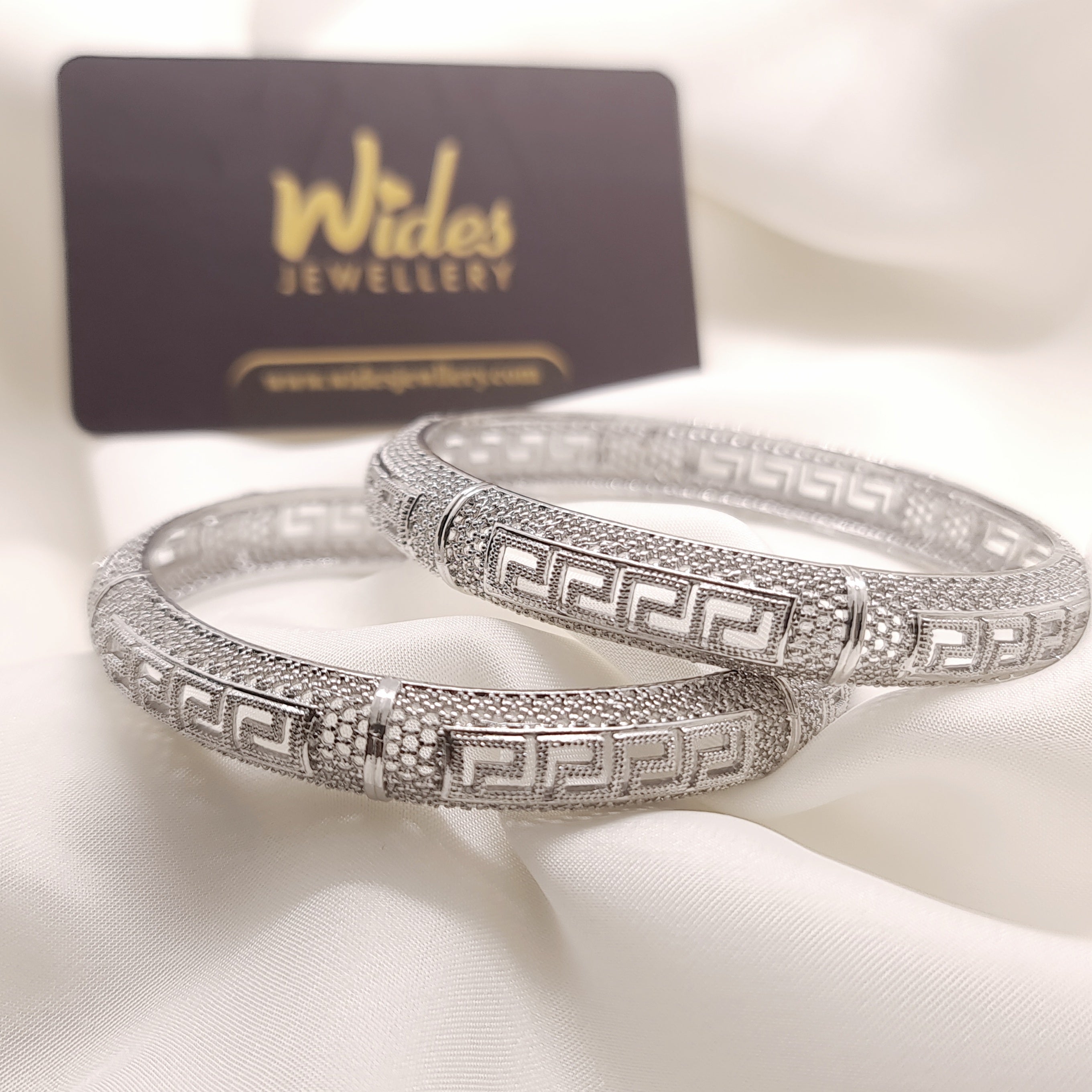 Crystal Grid Bangles for Girls/Women