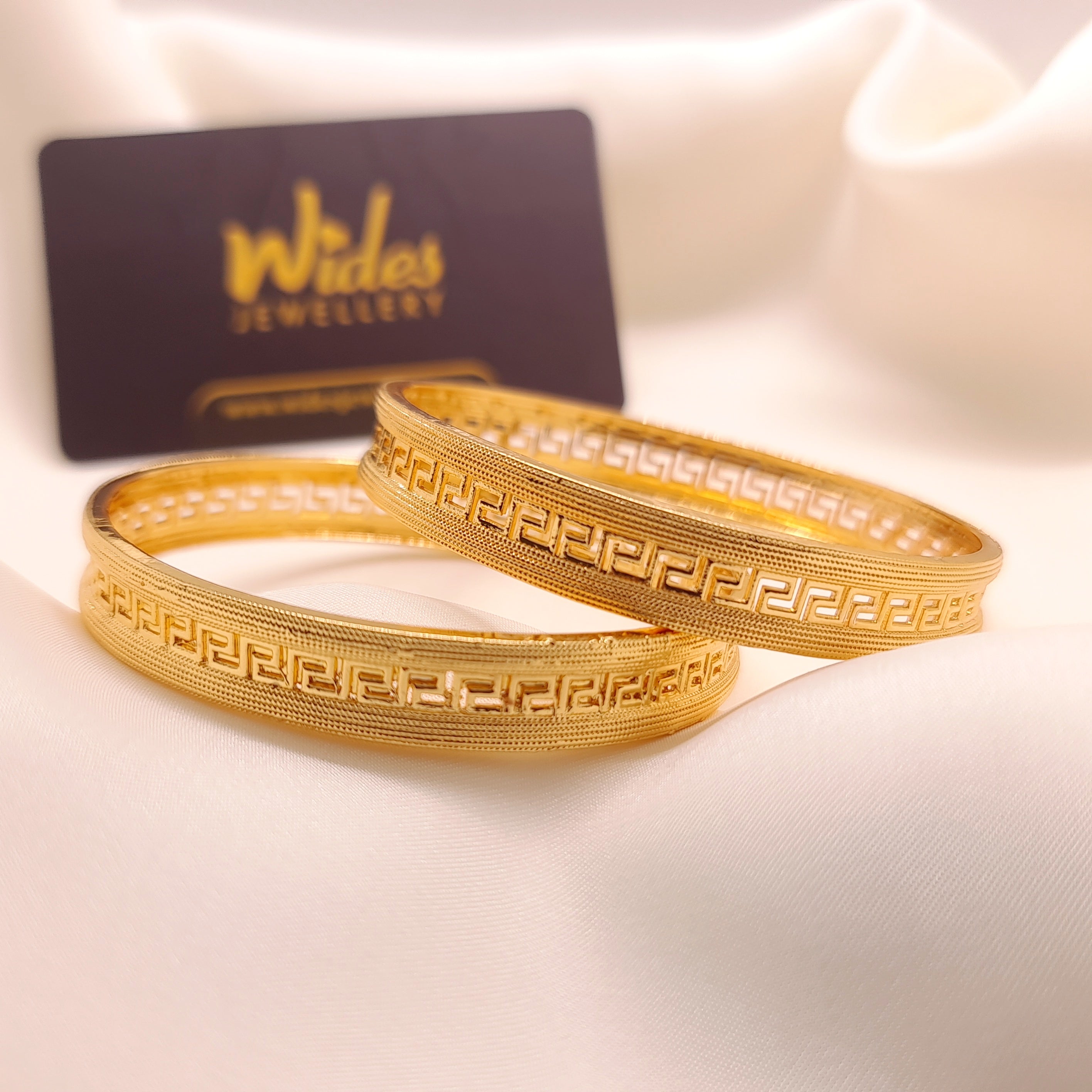 Linear Etch Bangles for Girls/Women