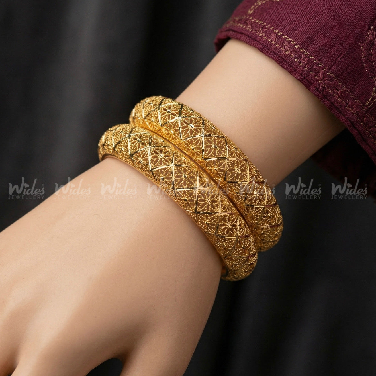 Heirloom Net Bangles for Girls/Women – Wides Jewellery