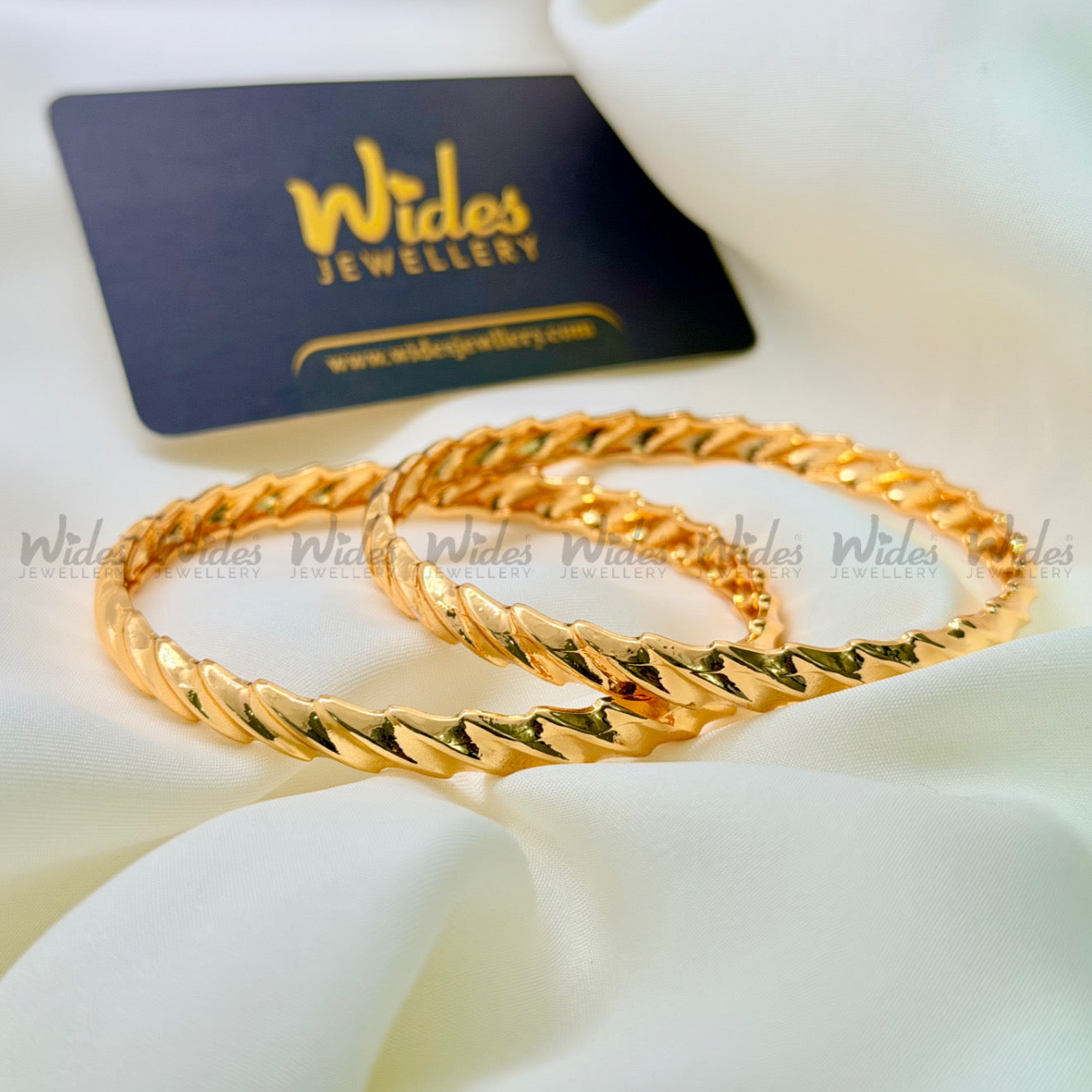 Radiant Twist Bangles for Girls/Women
