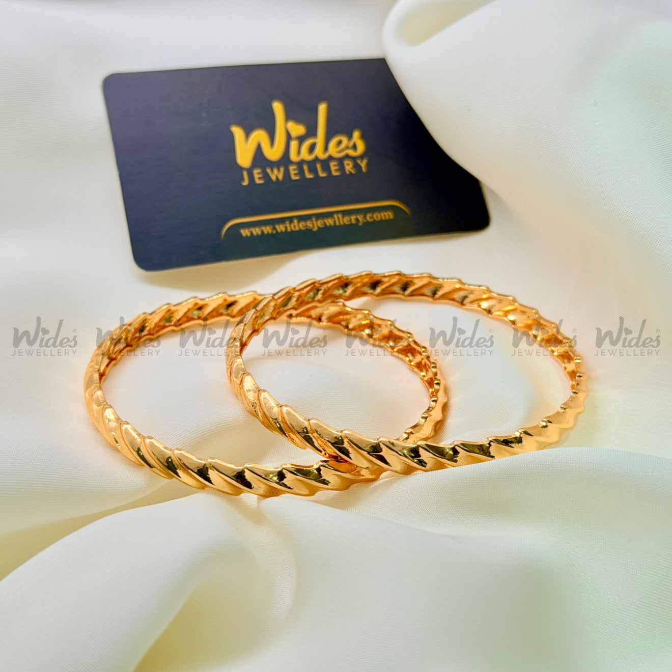Radiant Twist Bangles for Girls/Women