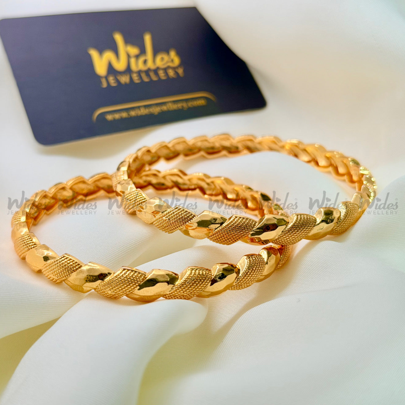 Dual-Texture Infinity Bangles for Girls/Women