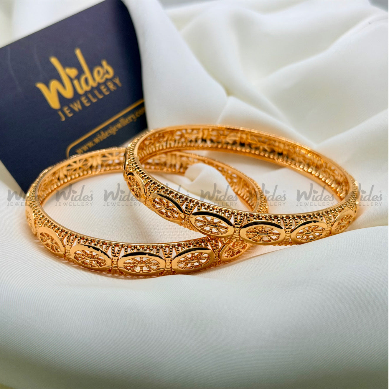 Filigree Ovals Bangles for Girls/Women