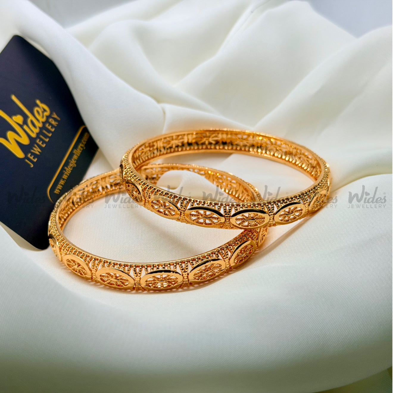 Filigree Ovals Bangles for Girls/Women