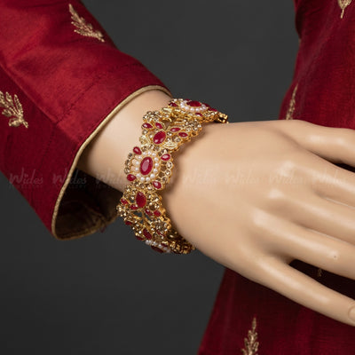 Zarina Leaflet Openable Bangle for Girls/Women