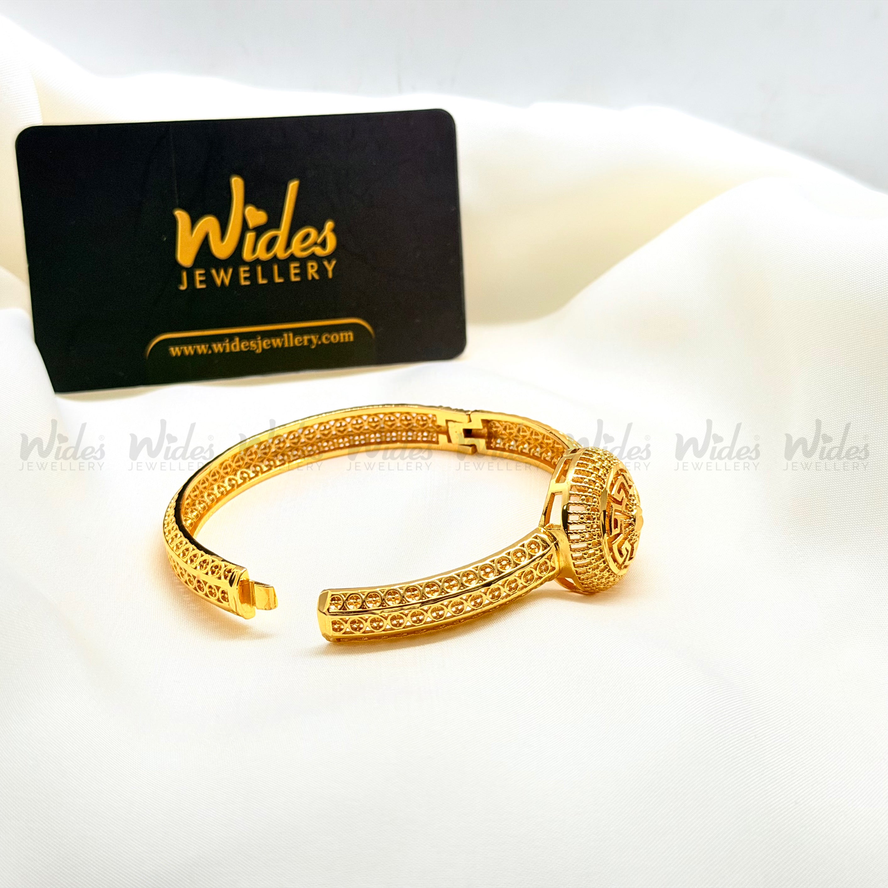 Geometric Openable Bangle/Kara for Girls/Women