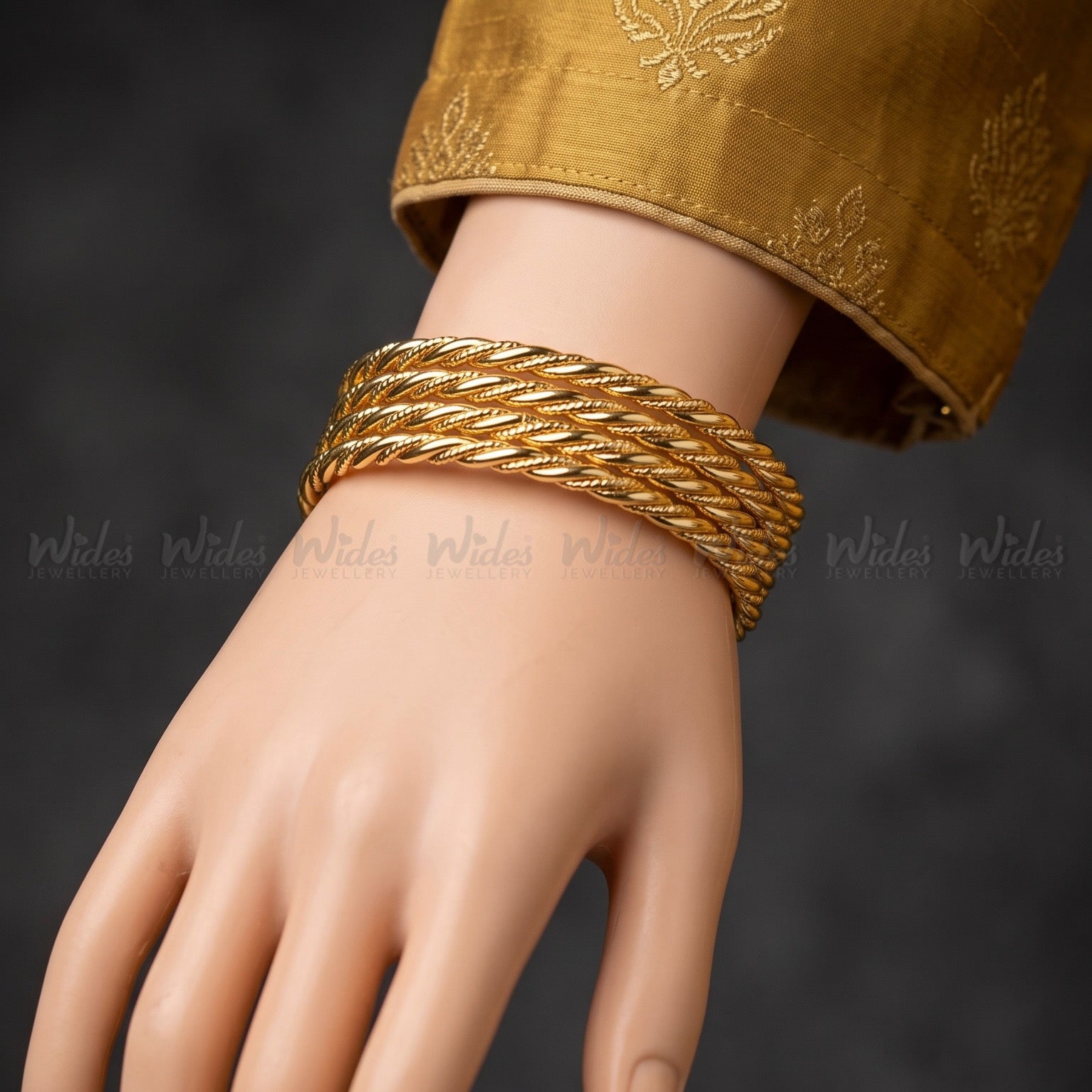 Classic Twisted Rope Bangles for Girls/Women