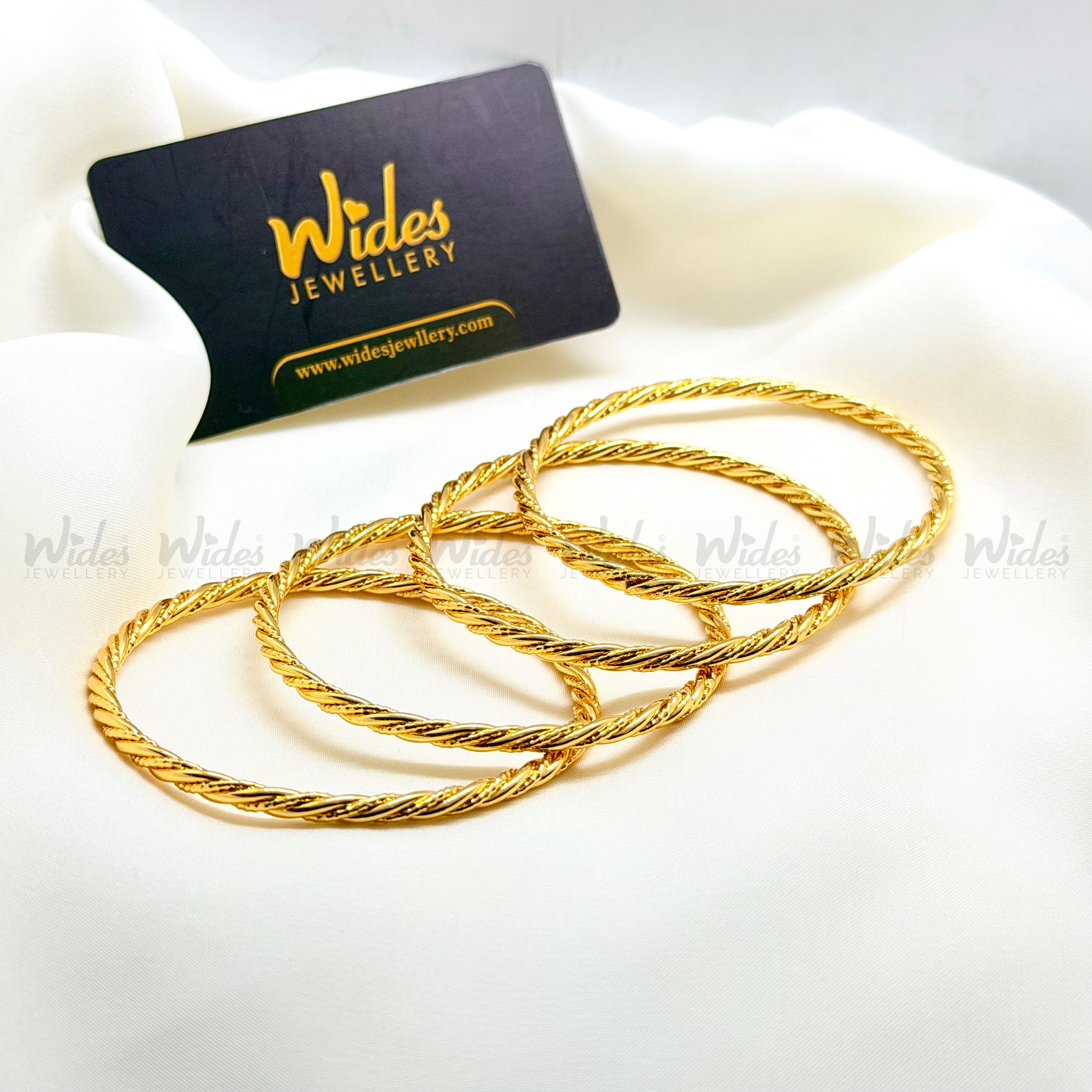 Classic Twisted Rope Bangles for Girls/Women