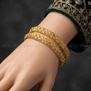 Classic Textured Openable Bangles for Girls/Women