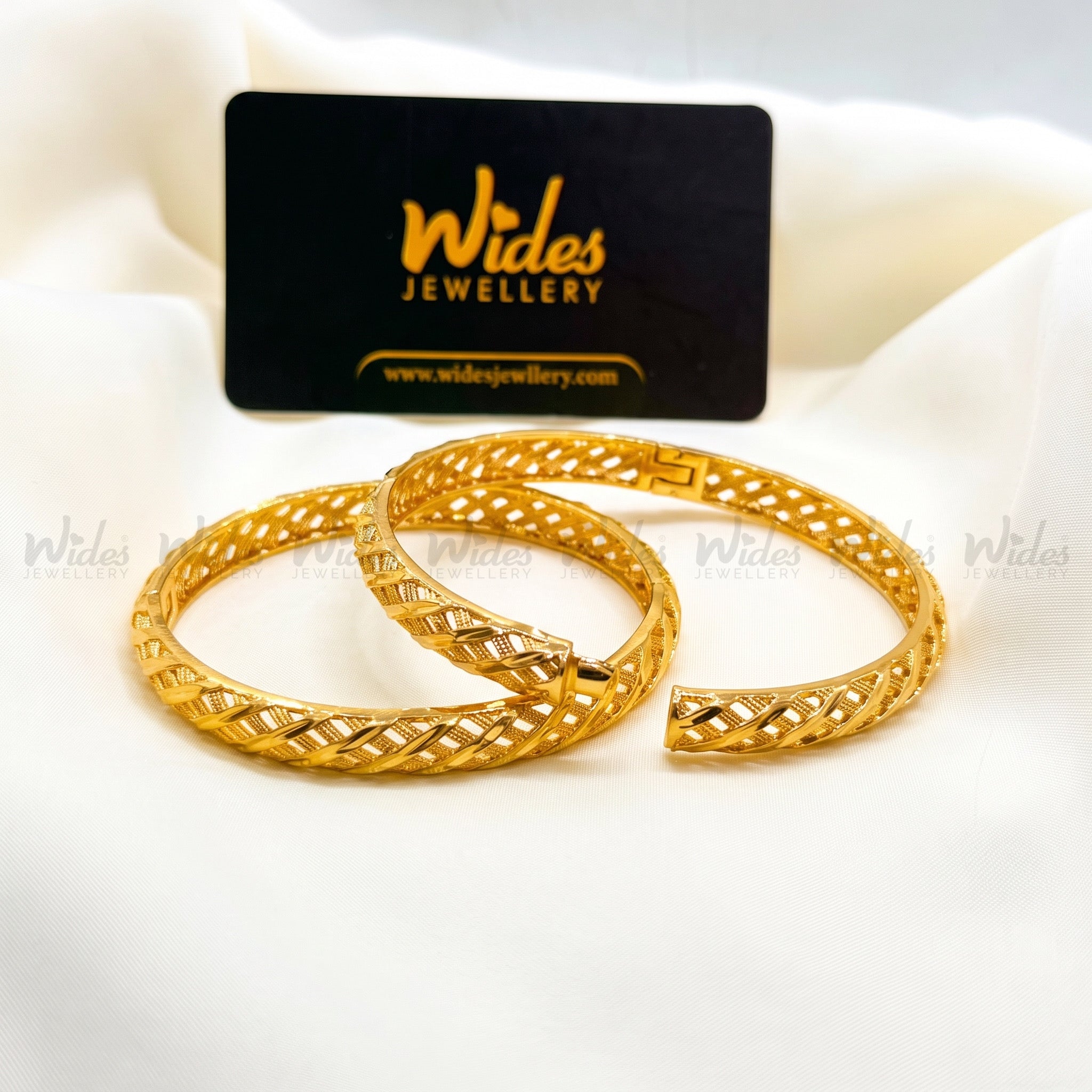 Jaali Cut Openable Bangles for Girls/Women