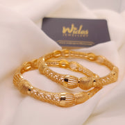 Luxury Elegant 2pc Bangles for Girls/Women
