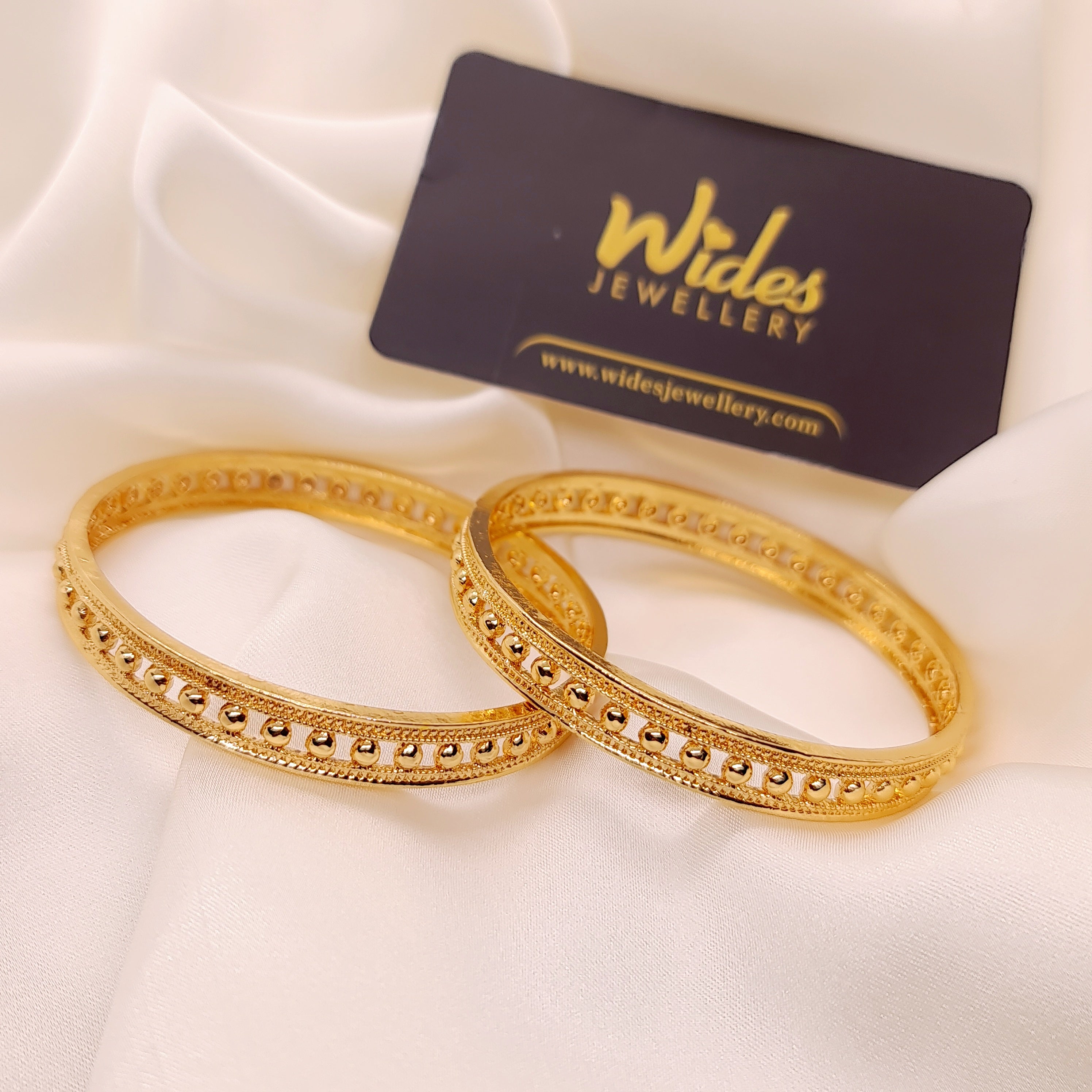 Fancy Ball Design 2pc Bangles for Girls/Women