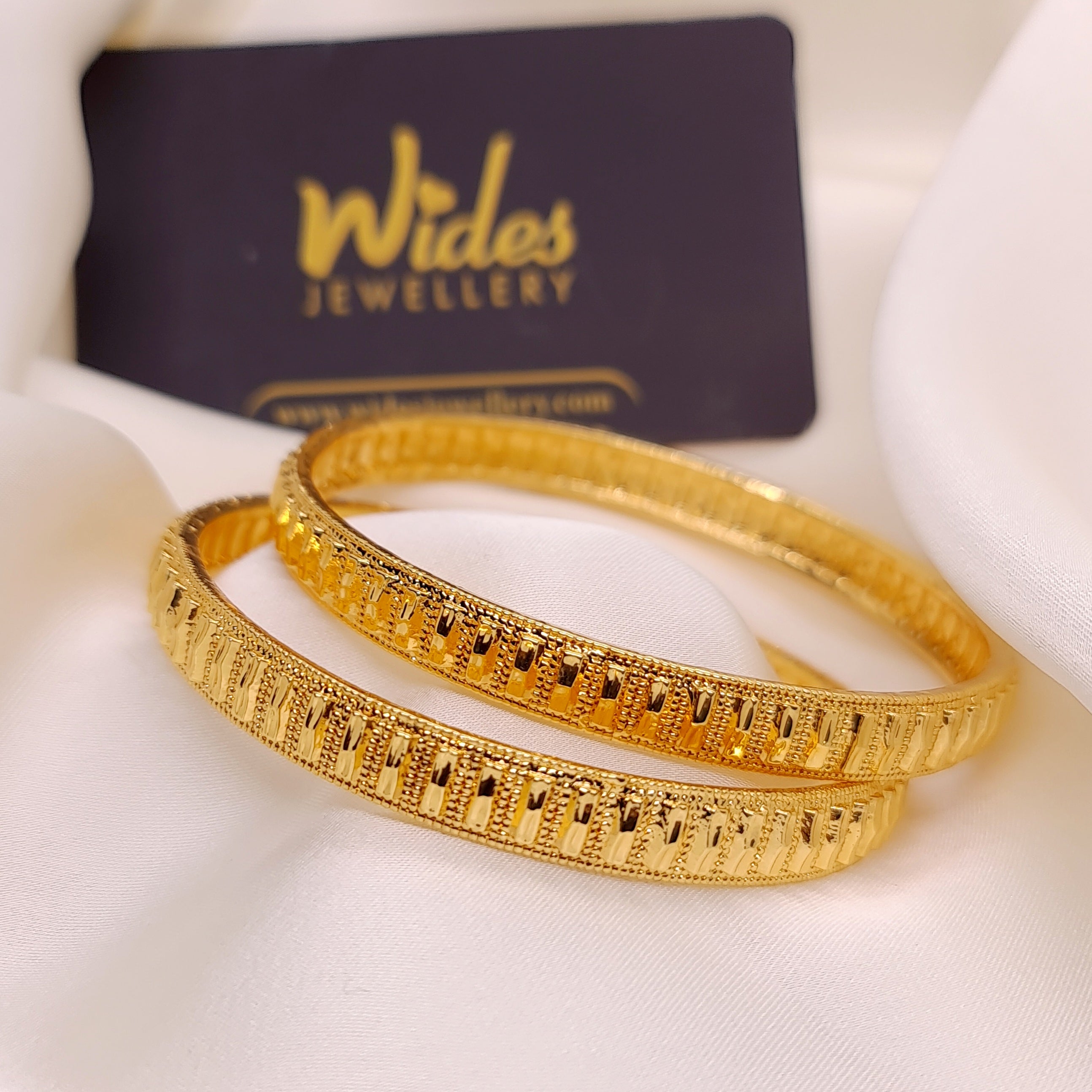 Supercool Fancy Design 2pc Bangles for Girls/Women
