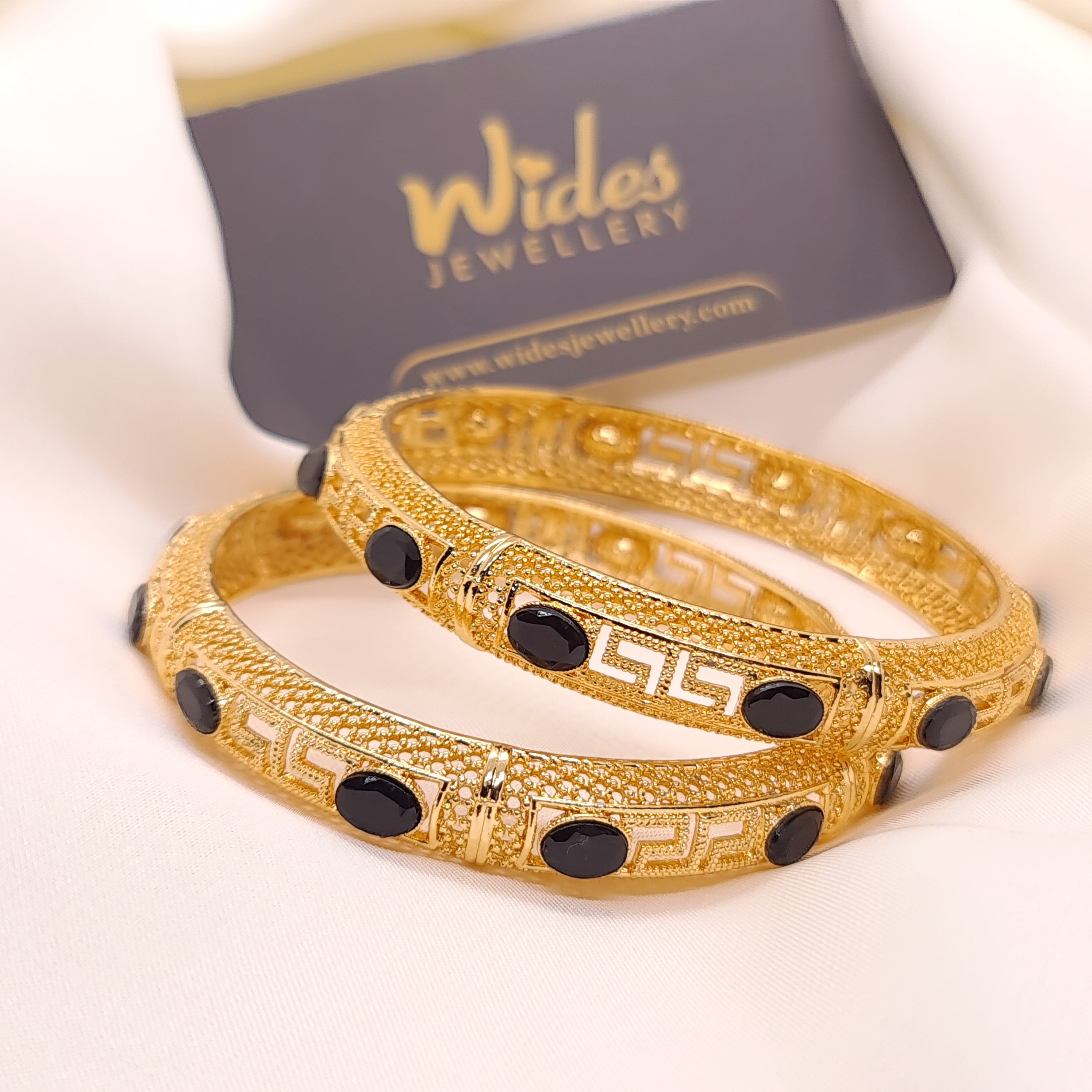 Stylish Desgin Ruby Stones Bangles for Girls/Women