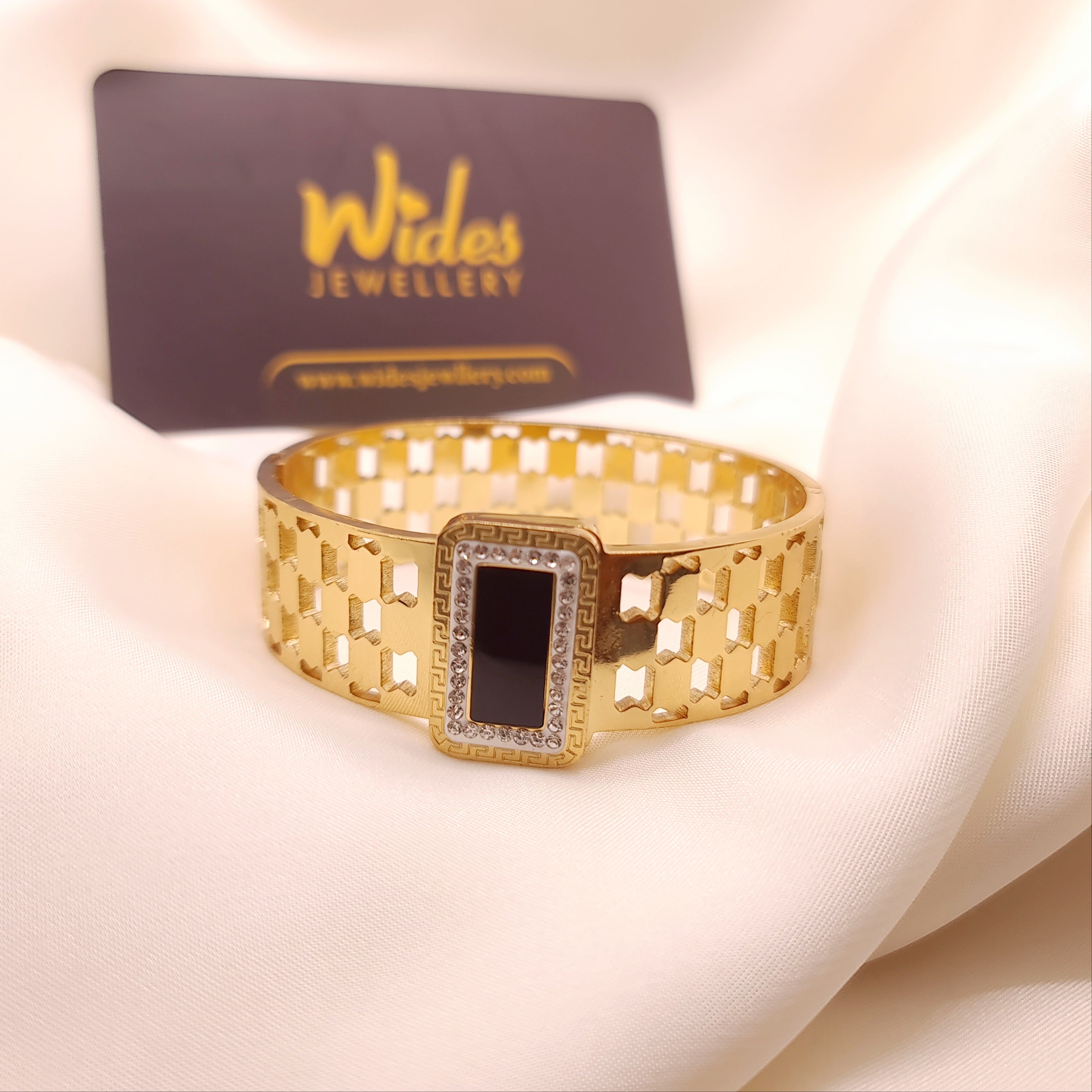 Greek Key Openable Bracelet for Girls/Women