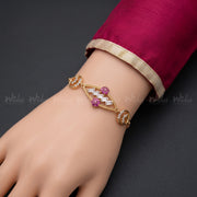 Ruby Blossom Bracelet for Girls/Women