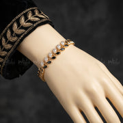 Tuxedo Link Bracelet for Girls/Women