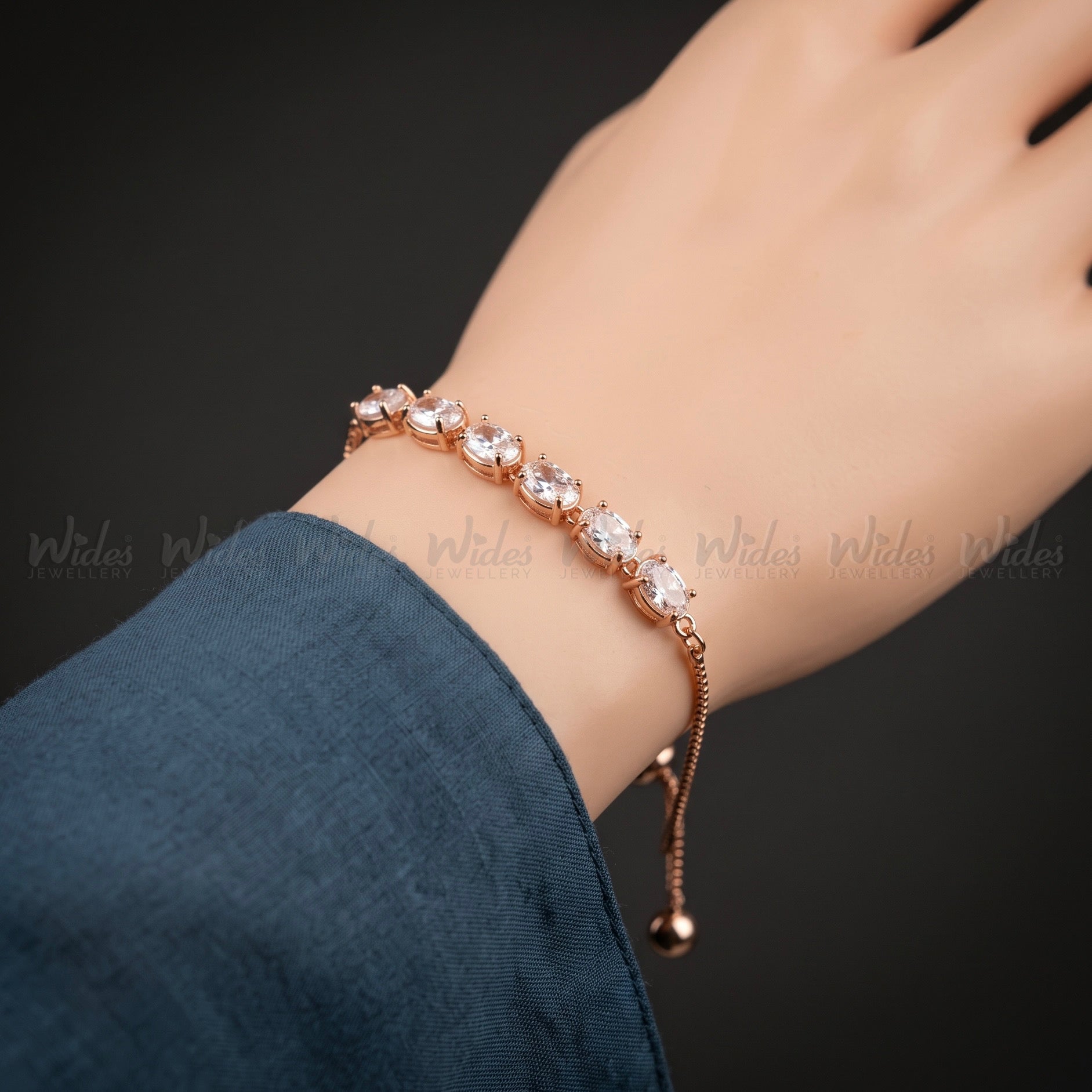 Luxe Drop Bolo Bracelet for Girls/Women