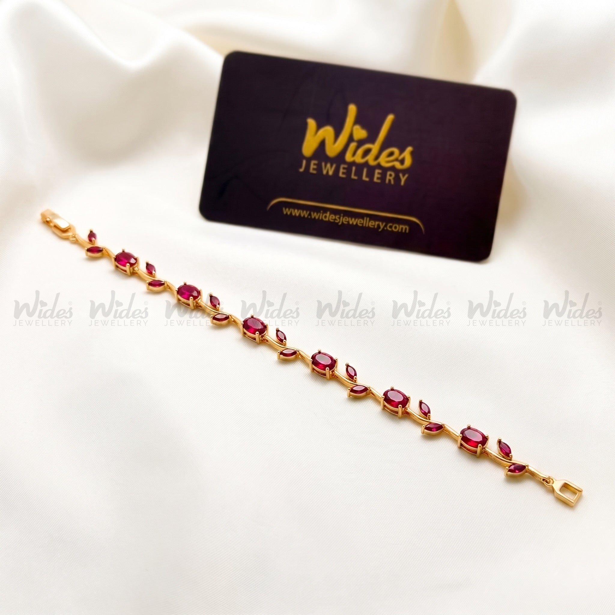 Gold-Plated Tulip Bracelet for Girls/Women