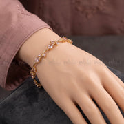 Gold-Plated Tulip Bracelet for Girls/Women
