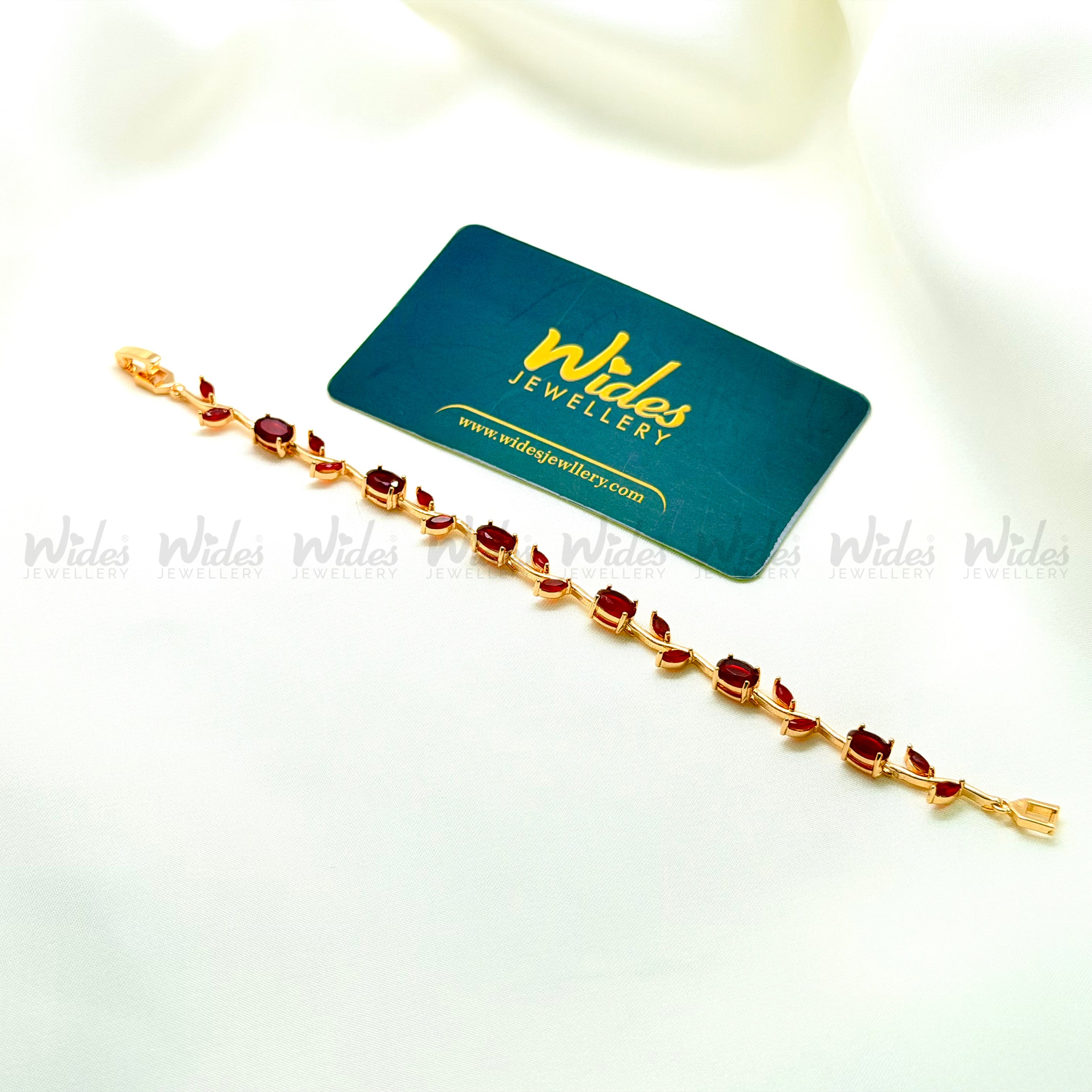 Gold-Plated Tulip Bracelet for Girls/Women