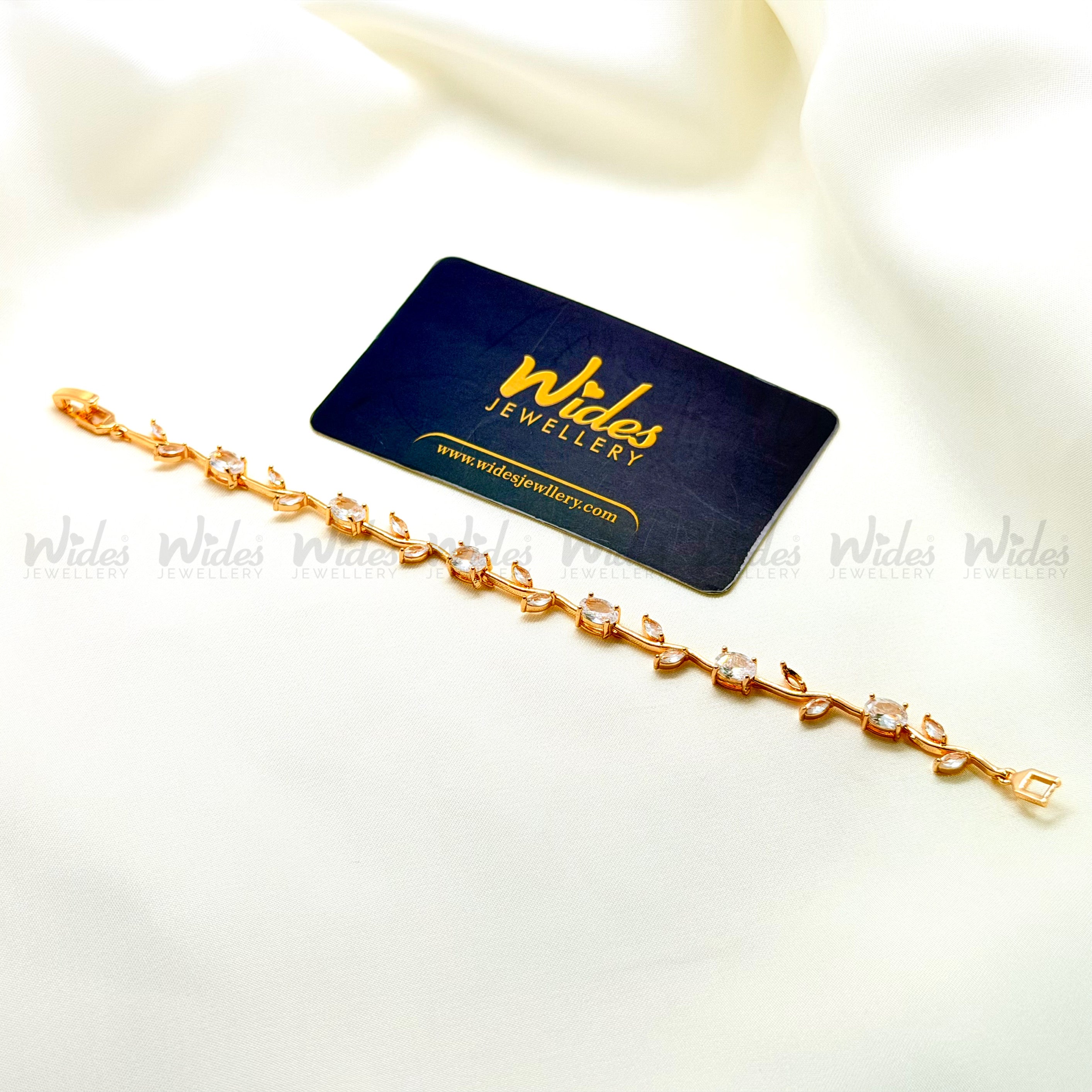 Gold-Plated Tulip Bracelet for Girls/Women