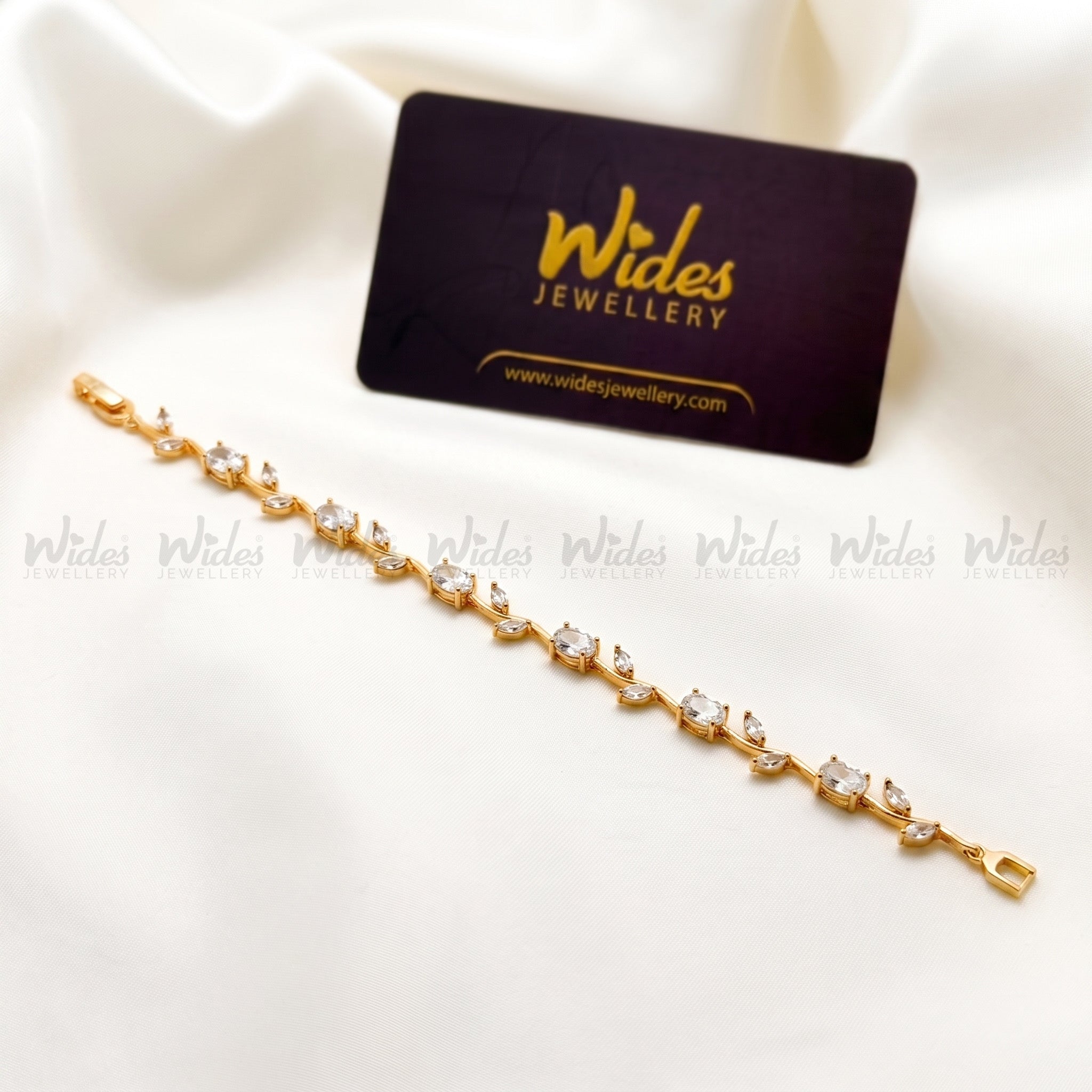 Gold-Plated Tulip Bracelet for Girls/Women