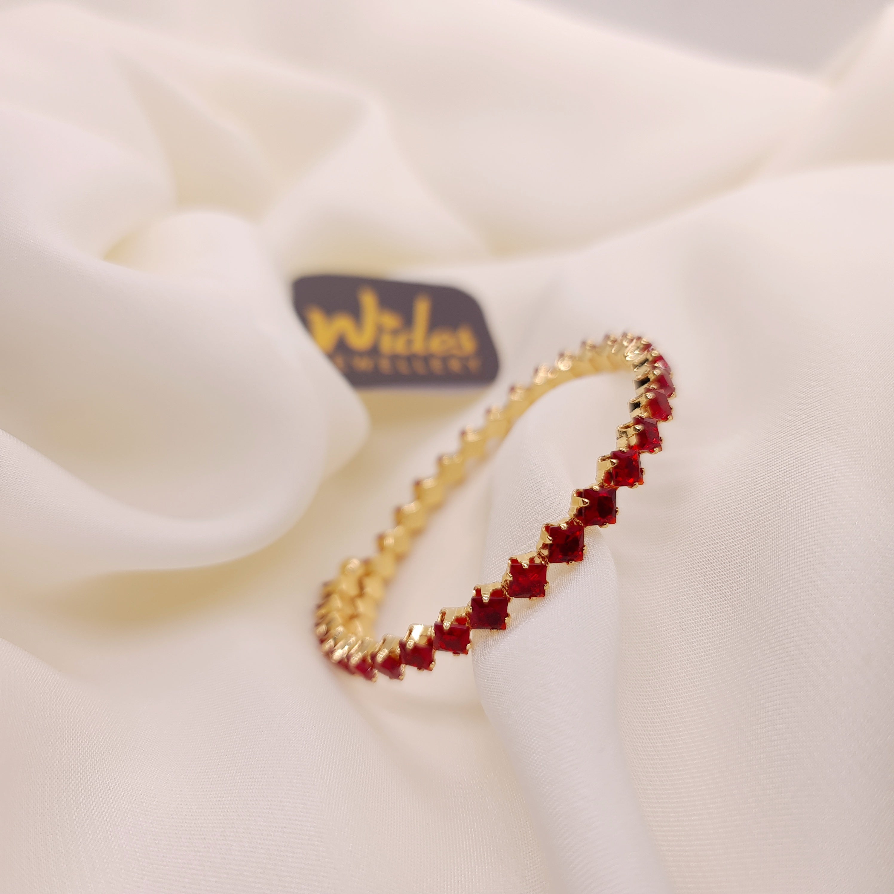 Gorgeous Crystal Stones Silver & Golden Bracelet for Girls/Women