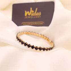 Gorgeous Crystal Stones Silver & Golden Bracelet for Girls/Women