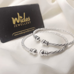 Silver Adjustable Bracelets for Girls/Women