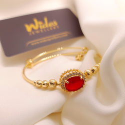 Gilded Onyx Bracelet for Girls/Women