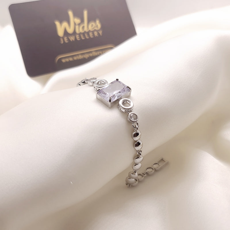 Solitaire Gem Bracelet for Girls/Women