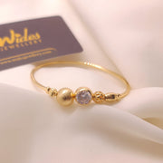 Ball & Solitaire Bracelet for Girls/Women