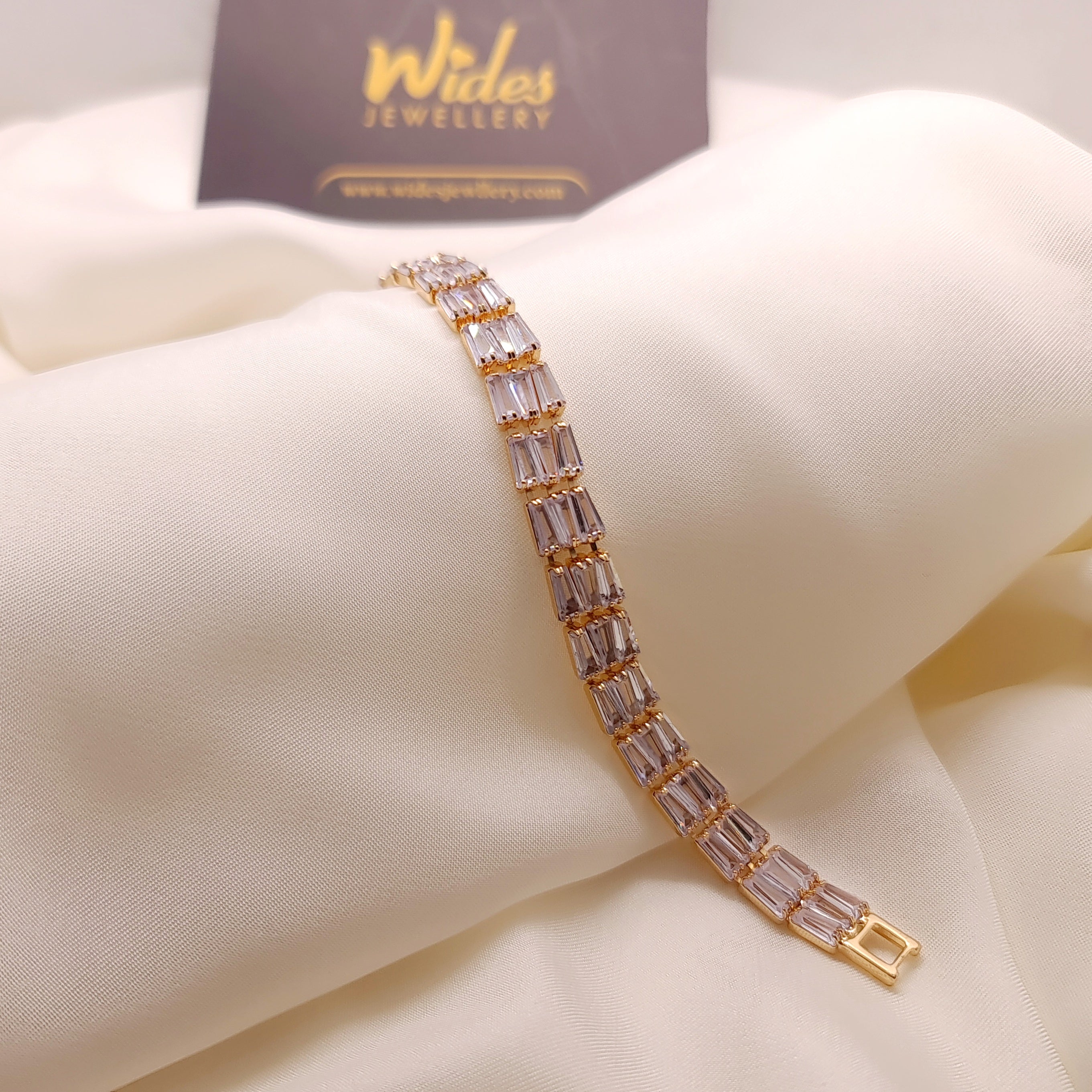 Radiant Rectangle Bracelet for Girls/Women