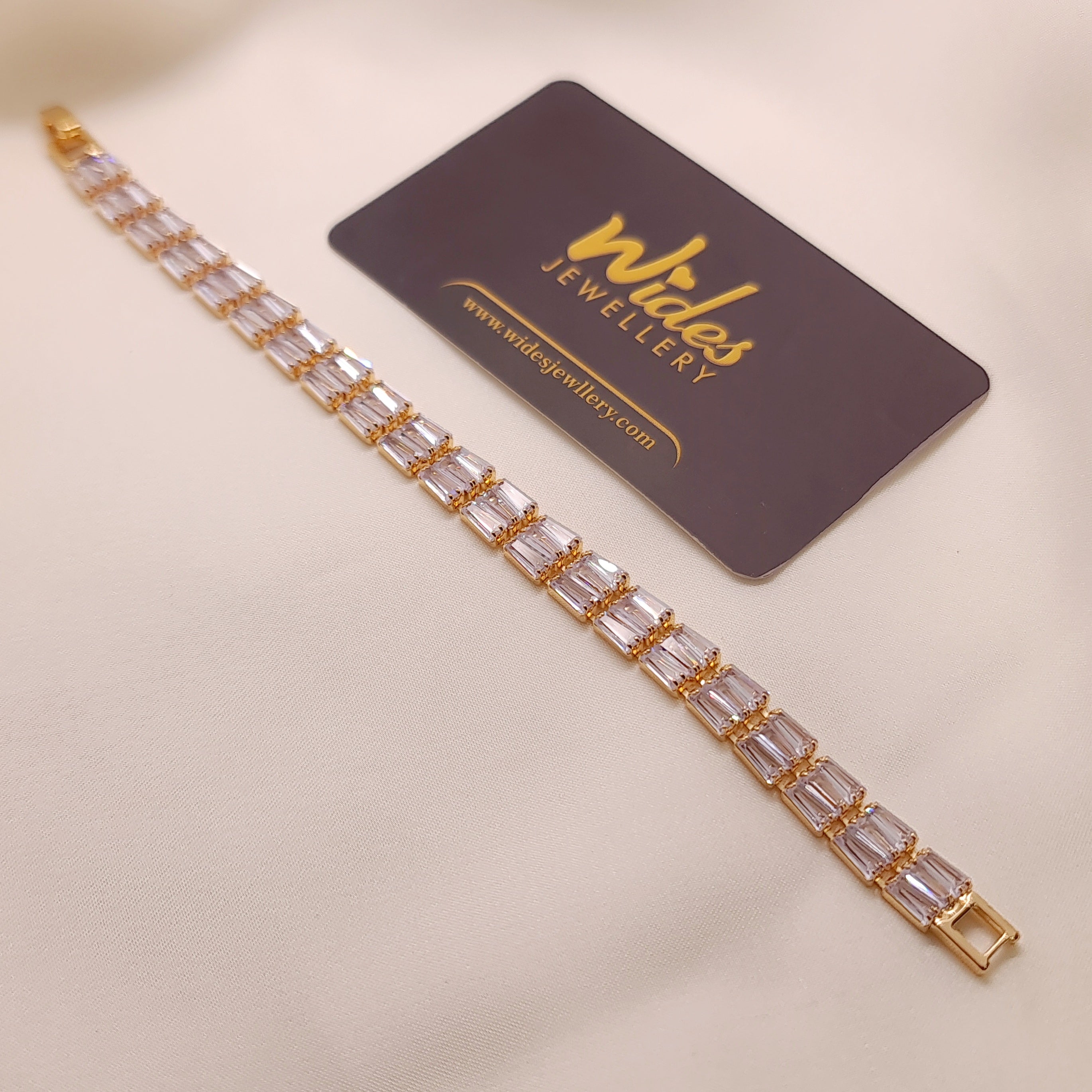 Radiant Rectangle Bracelet for Girls/Women