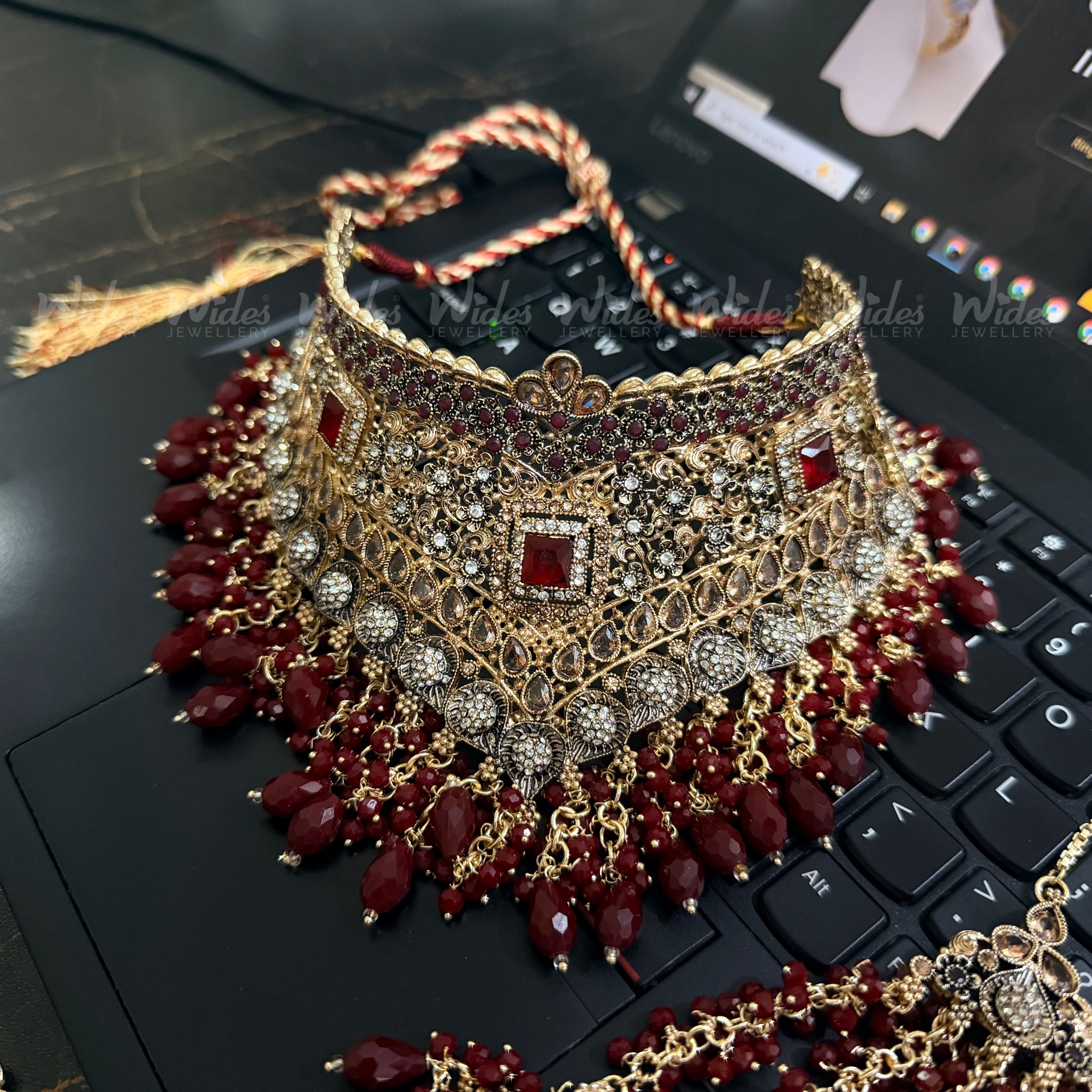 Royal Velvet Grand Bridal Set for Girls/Women