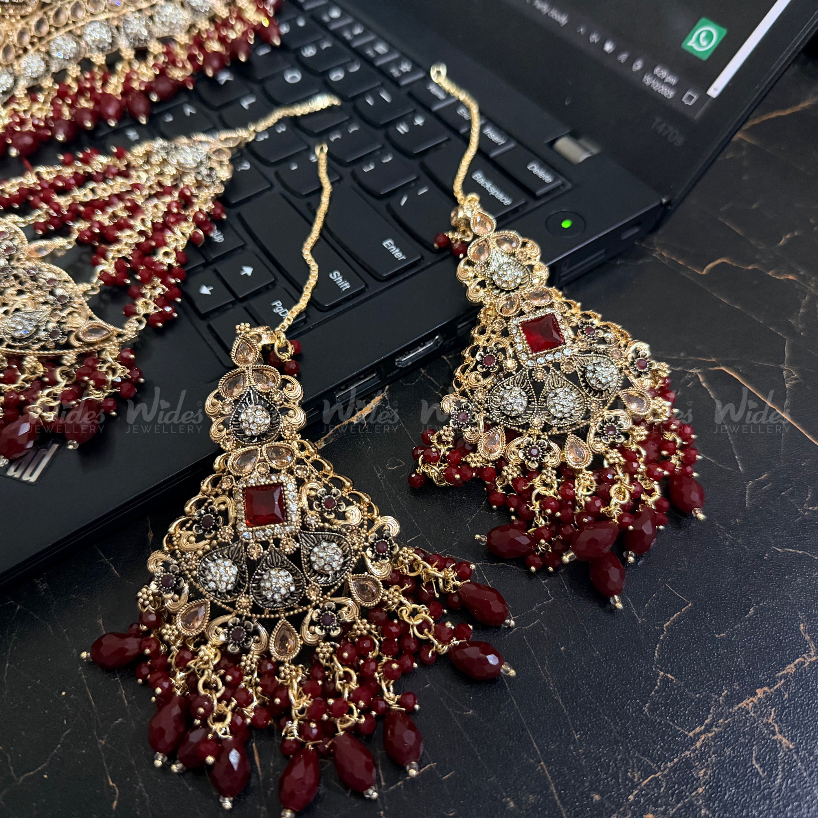 Royal Velvet Grand Bridal Set for Girls/Women