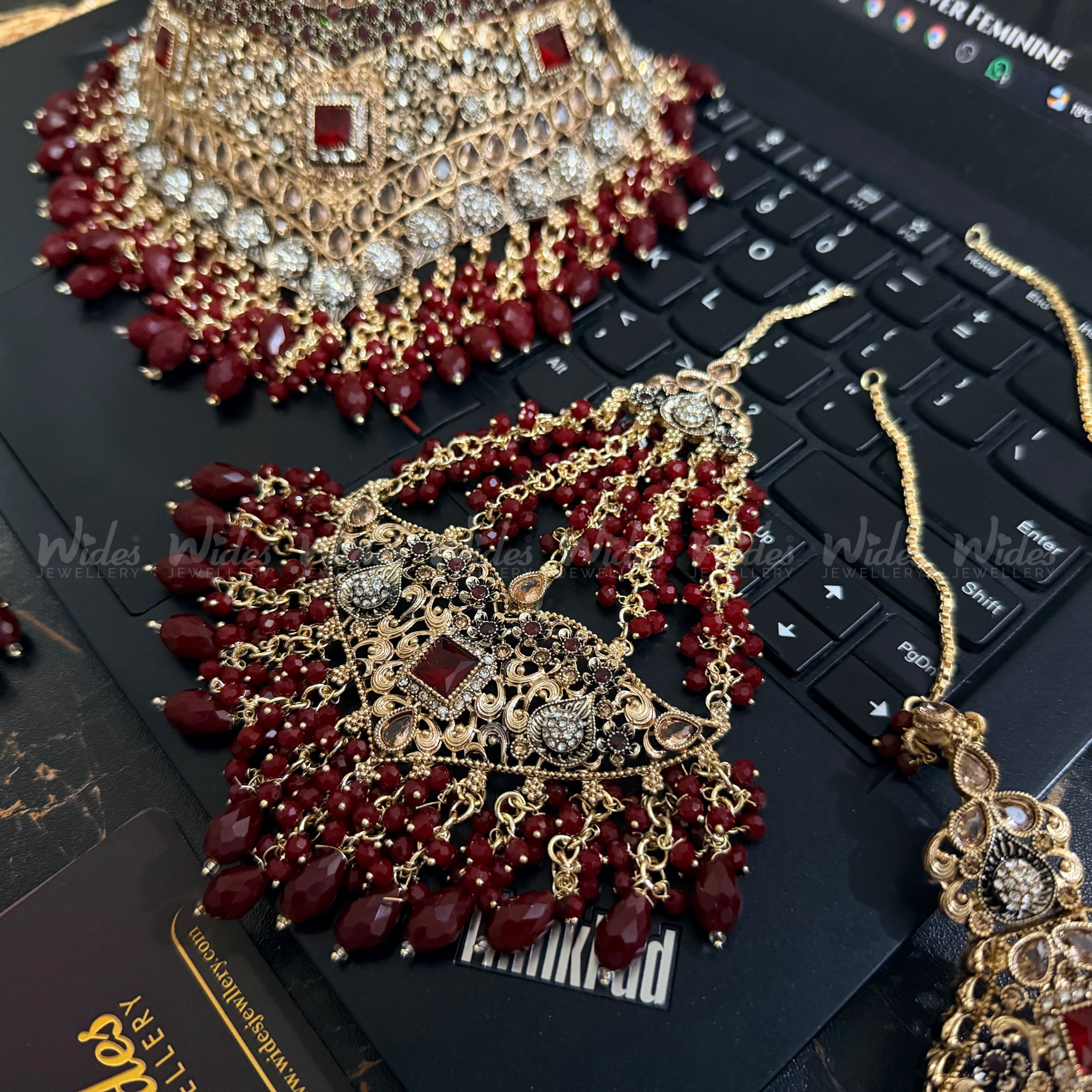 Royal Velvet Grand Bridal Set for Girls/Women