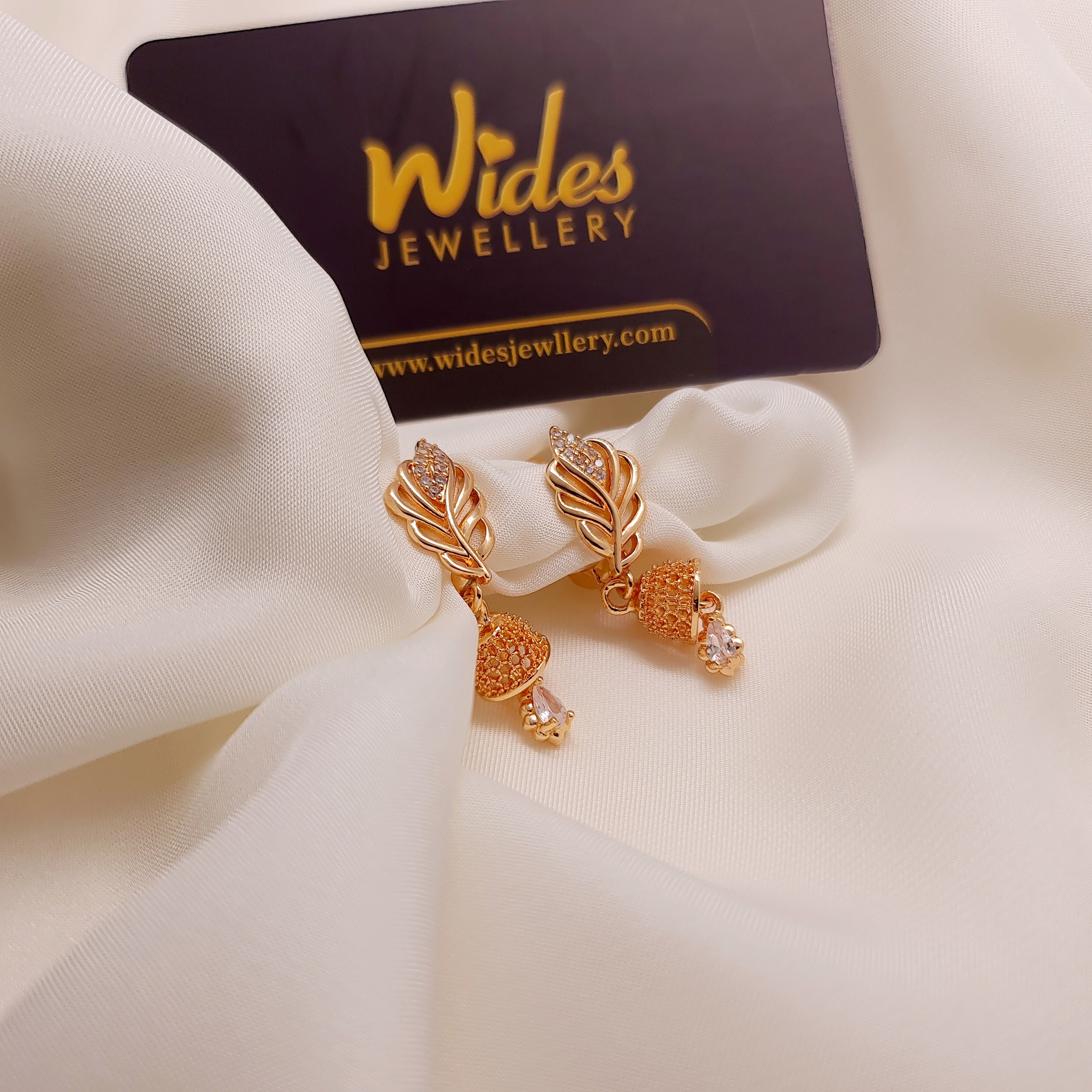 Feather Drop Earrings for Girls/Women