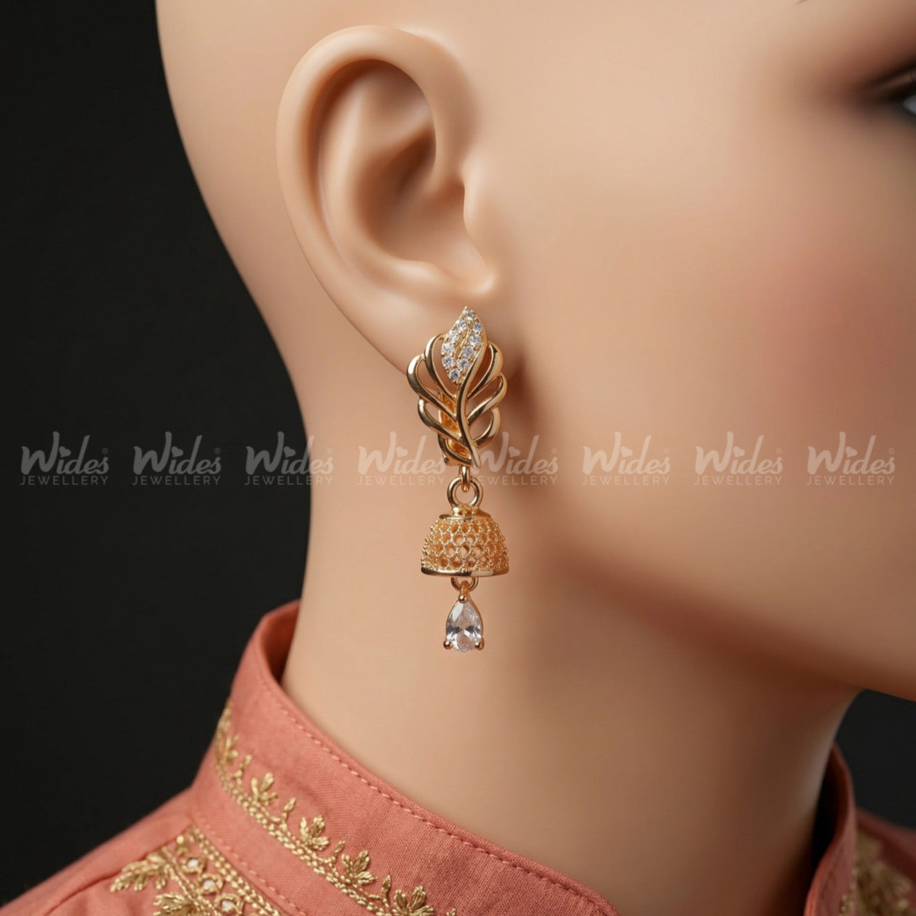 Feather Drop Earrings for Girls/Women