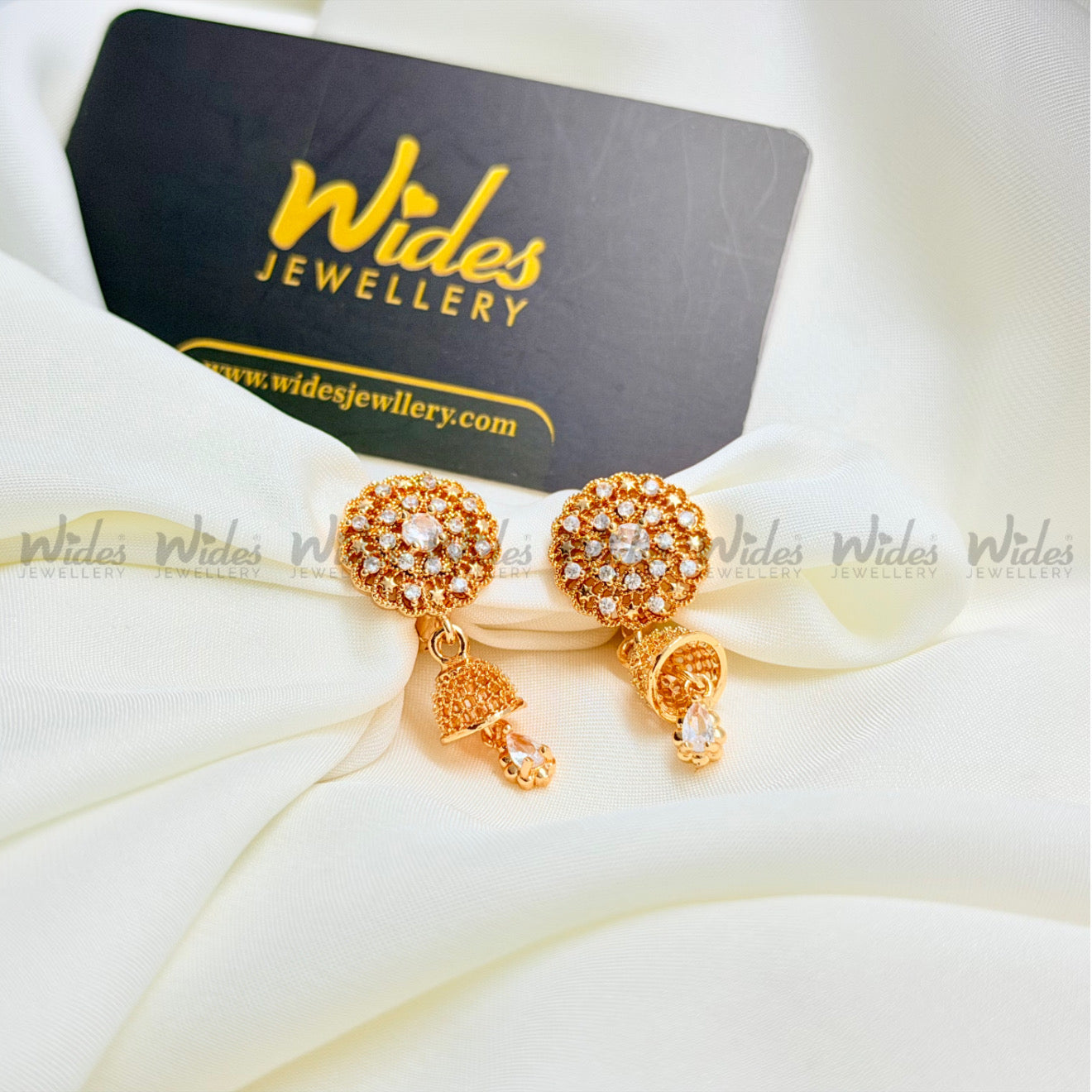 Crystal Bloom Earrings for Girls/Women