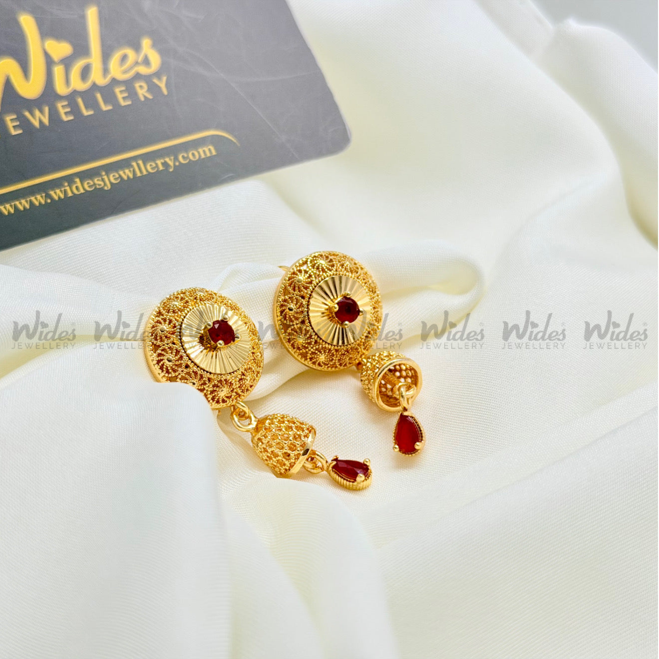 Royal Crimson Earrings for Girls/Women